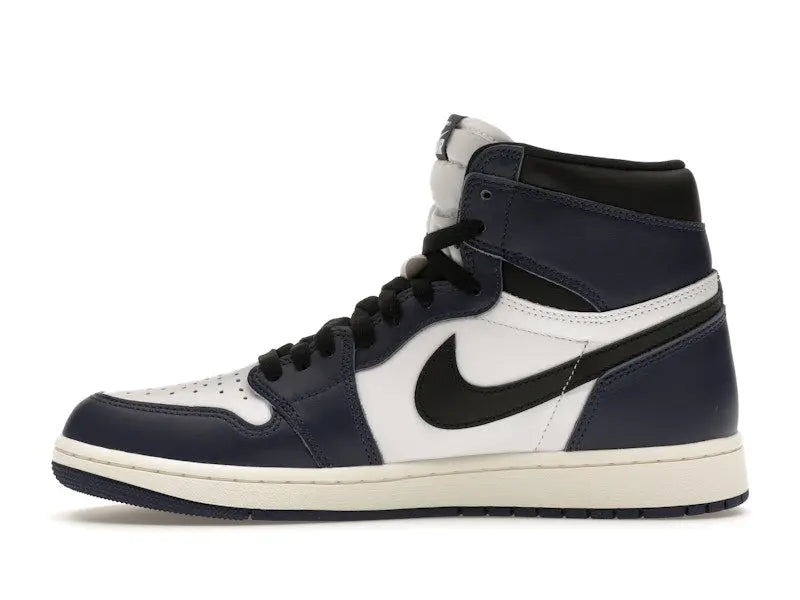 Jordan Men's 1 Retro High OG Midnight Navy Basketball Shoes,