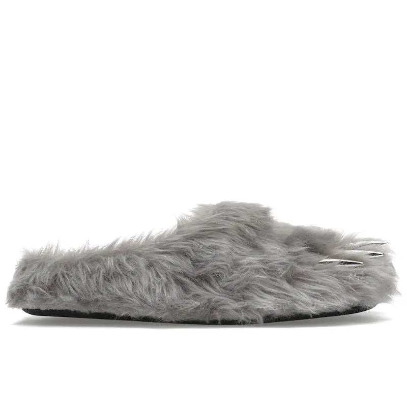 Bravest Studios Men's Bear Claw Mule Grey,