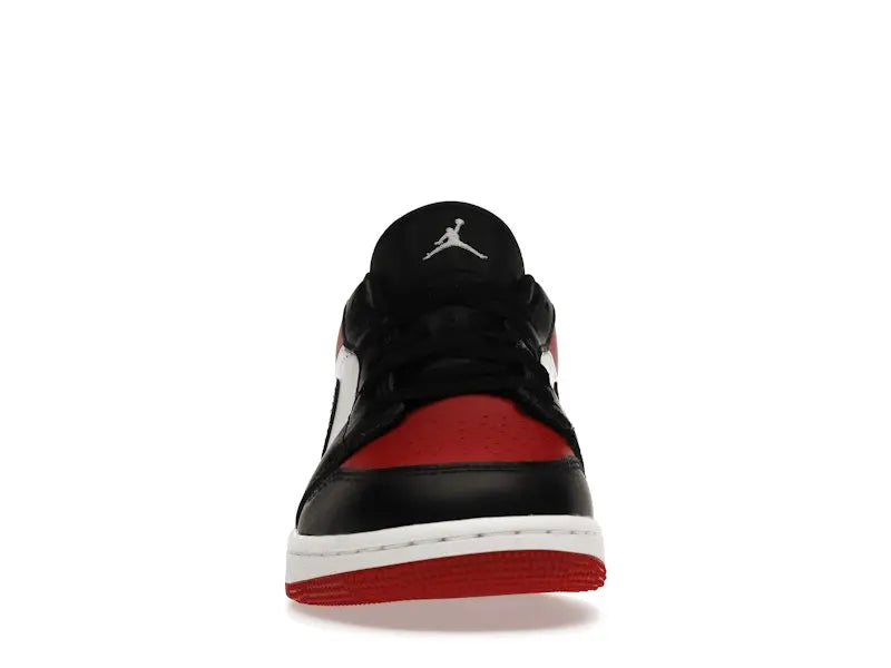 Jordan Kid's 1 Low Bred Toe Basketball Shoes,