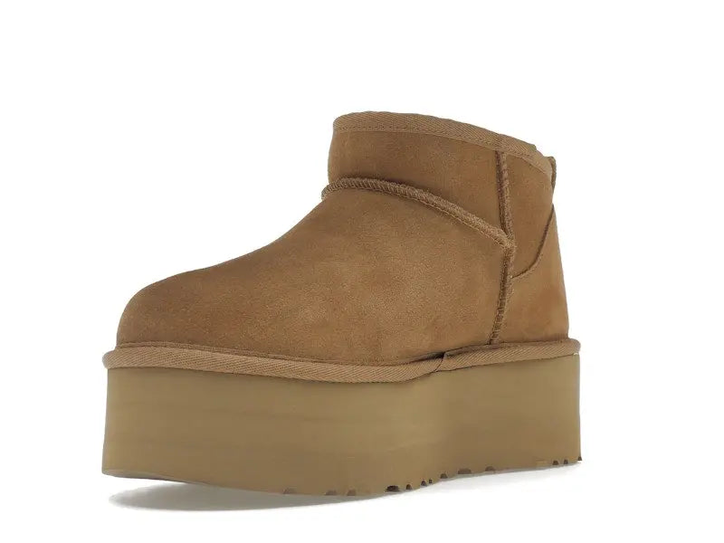 UGG Women's Classic Ultra Mini Platform Boot Chestnut,
