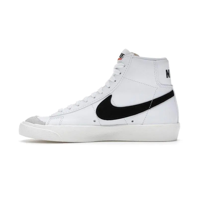 Nike Women's Blazer Mid 77 White Black Basketball Shoes,