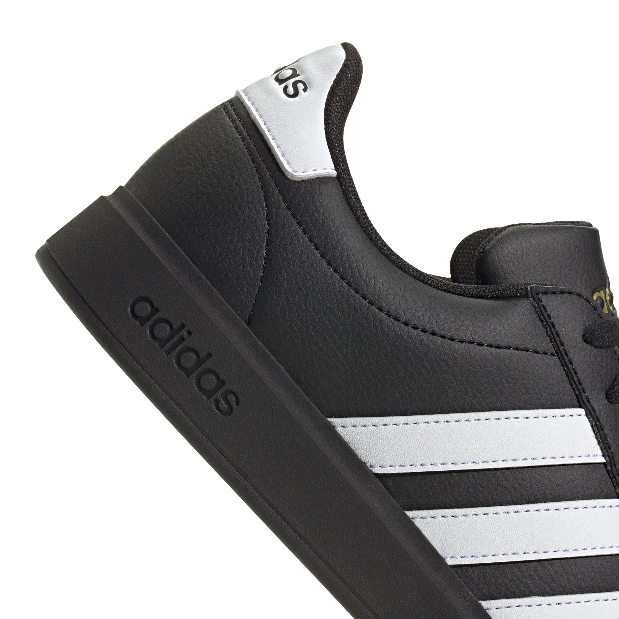 Adidas Grand Court 2.0 'Core Black Footwear White Gold Metallic'