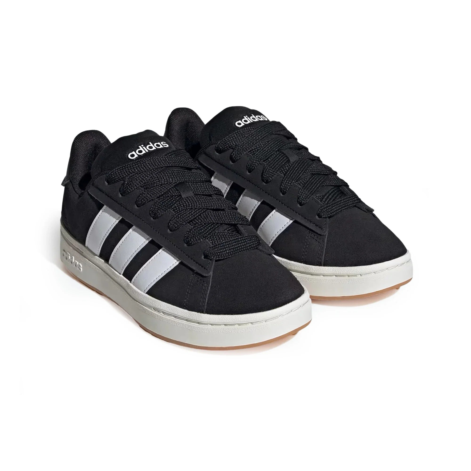 Adidas Grand Court Base 00s 'Core Black Footwear White Gum' (2025)
