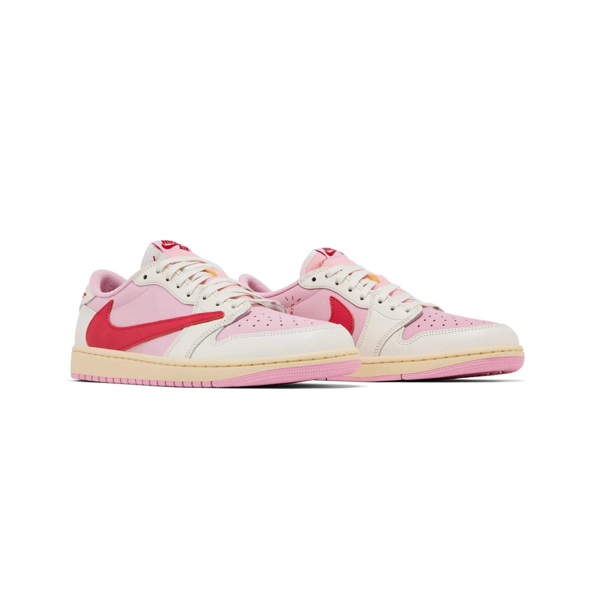 Air Jordan 1 Retro Low OG SP Travis Scott 'Sail Tropical Pink' (2026)