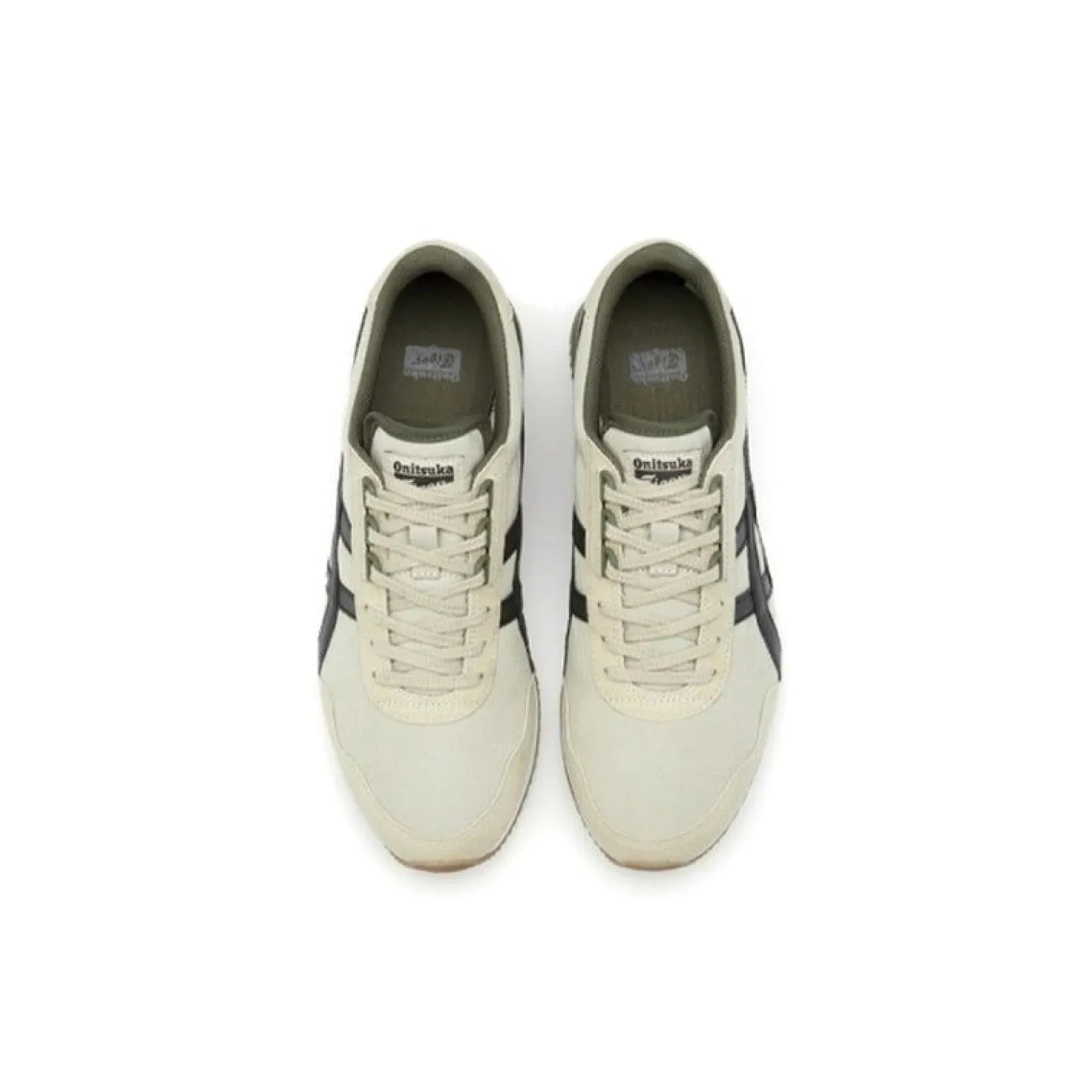 Onitsuka Tiger Dualio Shoes 'Cream Grey Green' (2023)