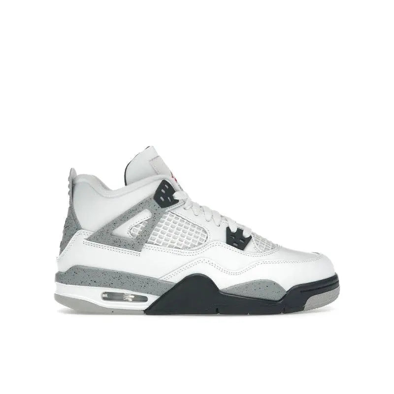 Jordan Kid's 4 Retro White Cement (2025) Basketball Shoes,