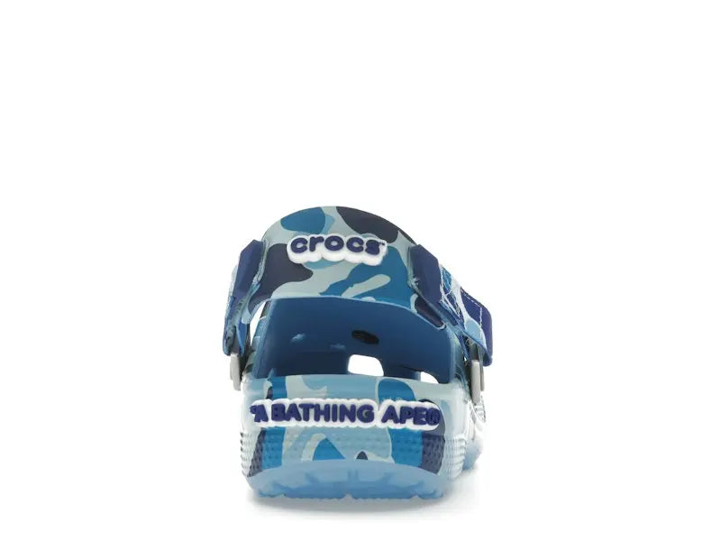 Crocs Men's Classic Clog A Bathing Ape ABC Camo Blue, from