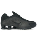 Nike Men's Shox R4 Black Bright Crimson, from