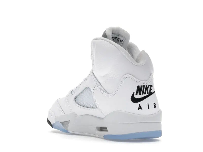 Jordan Men's 5 Retro White Metallic (2026) Shoes,