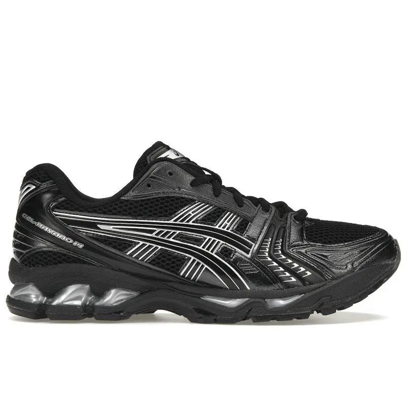 ASICS Men's Gel-Kayano 14 Black Pure Silver Running Shoes,